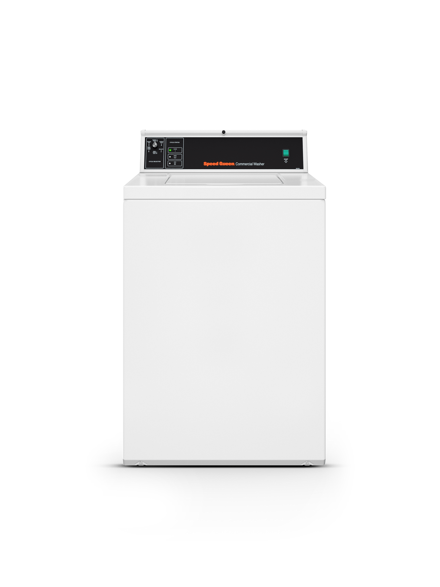 Speed Queen SWNMN2SP115TW01 Commercial Top Load Washer With Push-To-Start