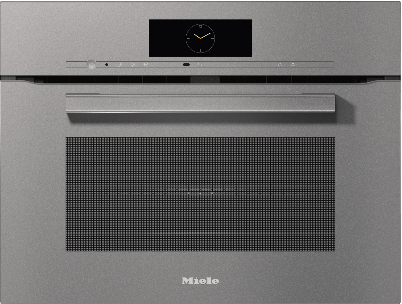 Miele H7840BMGG H 7840 Bm Am Graphite Grey - 24" Compact Speed Oven In A Perfectly Combinable Design With Automatic Programs And Roast Probe.