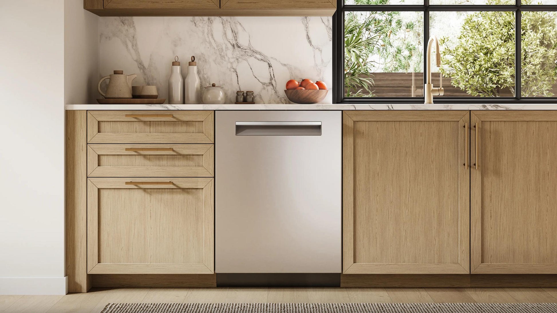 Bosch SHP65DM5N 500 Series, Built-Under Dishwasher, 24'', Brushed Steel Anti-Fingerprint