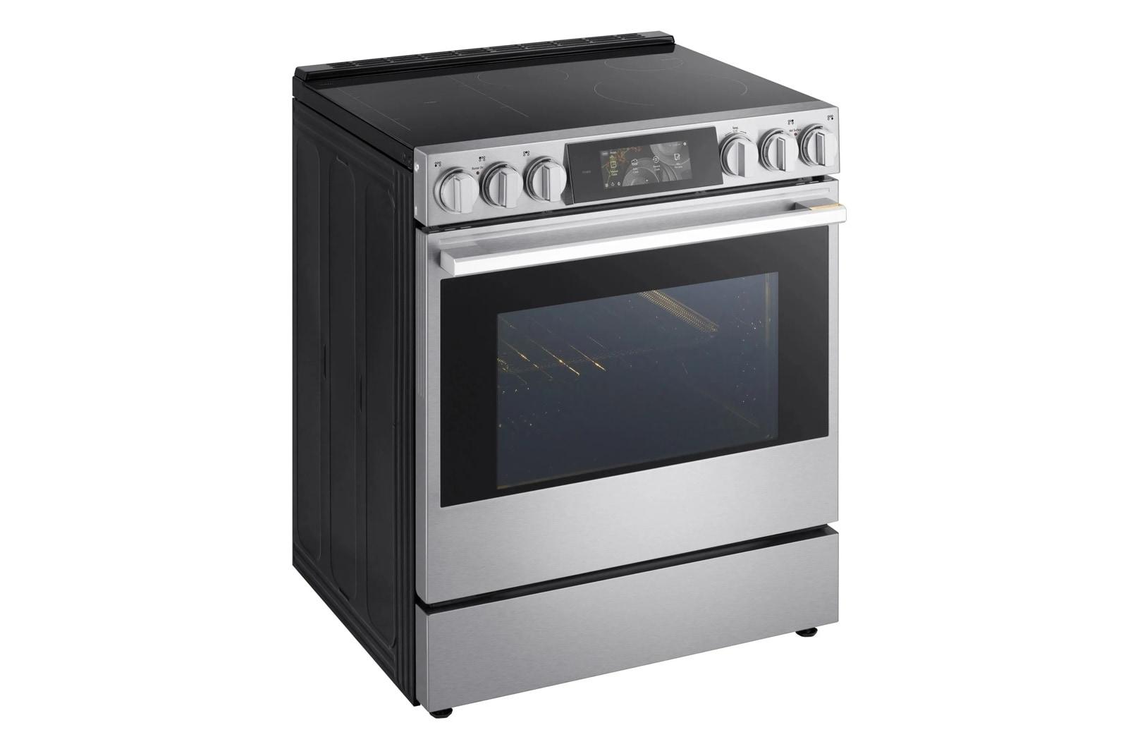 Lg LSIU6339XE Lg Signature 6.3 Cu. Ft. Smart Induction Slide-In Range With Dynamic Probake Convection®, Air Fry, Air Sous Vide, Pizza Mode And Ai Gourmet Camera
