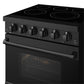 Thor Kitchen RSE30PB 30 Inch Professional Electric Range With Precision Knob Control In Black Gordon Ramsay Series