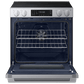 Samsung NSE70H63SR Bespoke Smart Slide-In Electric Range Pro Style Design Air Fry Max Precision Knobs