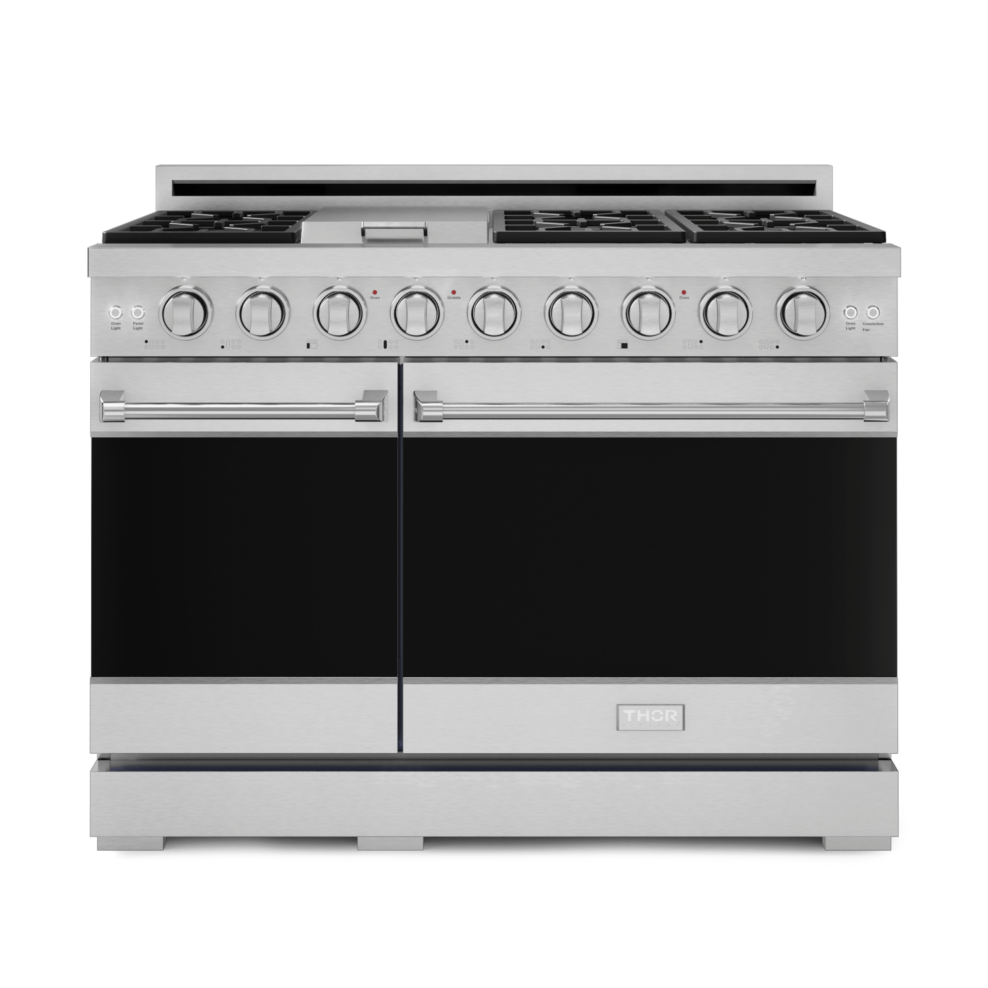 Thor Kitchen RSG48ELP 48 Inch Professional Lp Range With Pro-Style Knobs In Stainless Steel Gordon Ramsay Series - Rsg48Elp