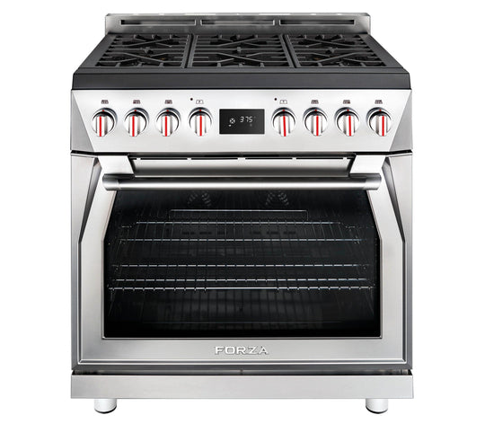 Forzacucina FR366DF 36" Professional Dual Fuel Range