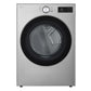 Lg DLGX5801V 7.4 Cu. Ft. Ultra Large Capacity Smart Front Load Dryer With Turbosteam®, Built-In Intelligence And Hybrid Electronic Controls With Lcd Display