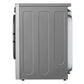Lg DLGX5801V 7.4 Cu. Ft. Ultra Large Capacity Smart Front Load Dryer With Turbosteam®, Built-In Intelligence And Hybrid Electronic Controls With Lcd Display