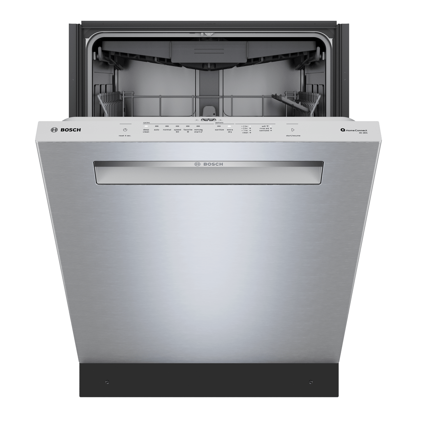 Bosch SHP53EM5N 300 Series, Built-Under Dishwasher, 24'', Brushed Steel Anti-Fingerprint