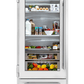 True Residential TR30RBFLSGA 30 Inch Stainless Glass Door Left Hinge Refrigerator With Bottom Freezer
