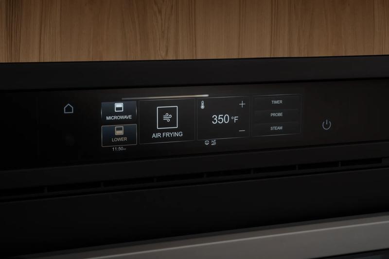 Bertazzoni FPRO30COVTC 30'' Combo Convection/Speed Oven With Steam Assist - Self Clean - Carbonio Finish