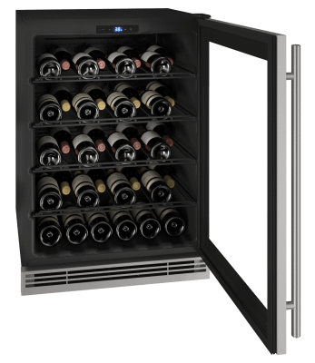 U-Line UHWC024SG02A Hwc024 24" Wine Refrigerator With Stainless Frame Finish (230 V/50 Hz)