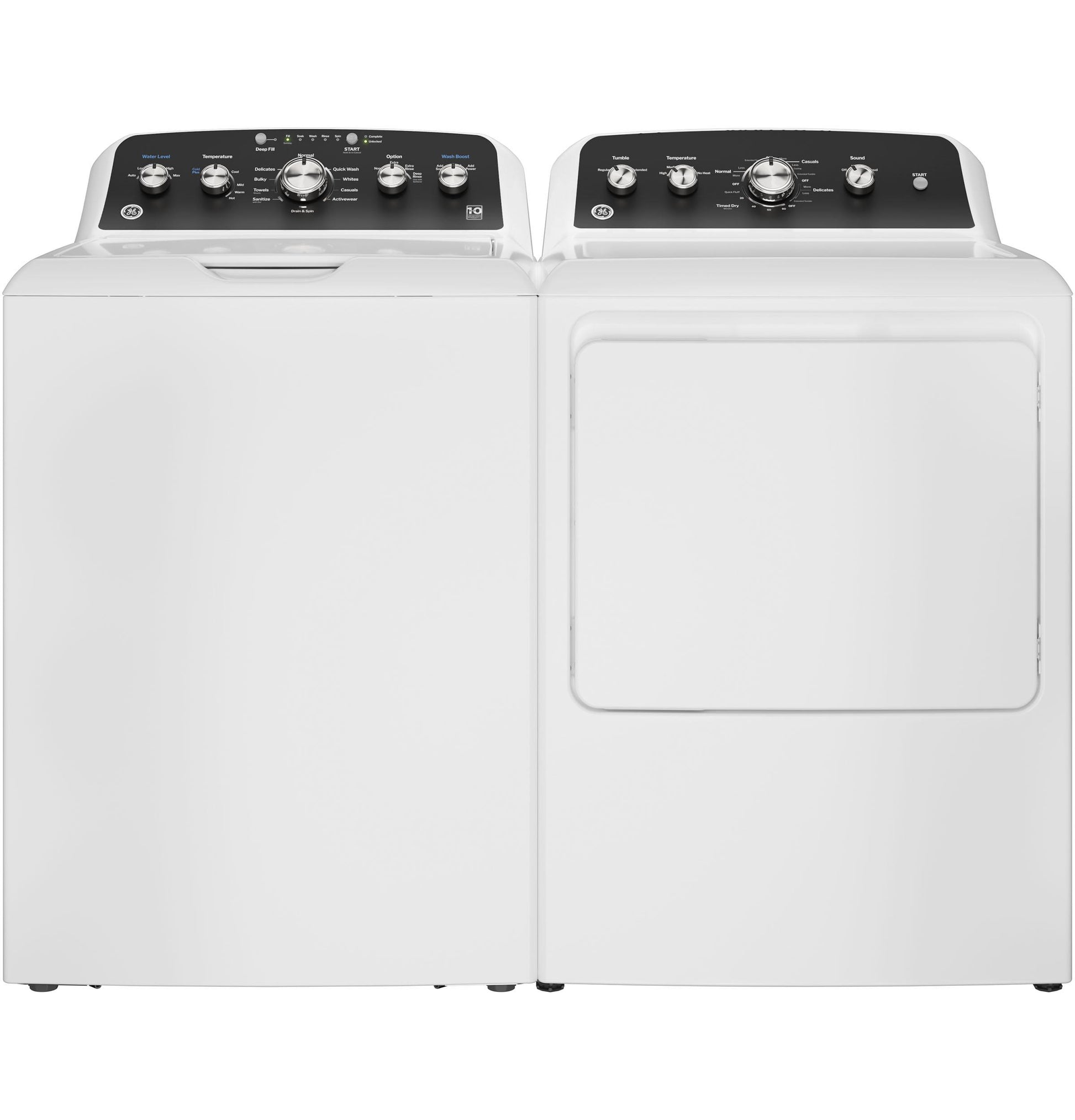 Ge Appliances GTD48EASWWB Ge® 7.2 Cu. Ft. Capacity Electric&#X00A0;Dryer With Up To 120 Ft. Venting&#X00A0;And&#X00A0;Extended Tumble
