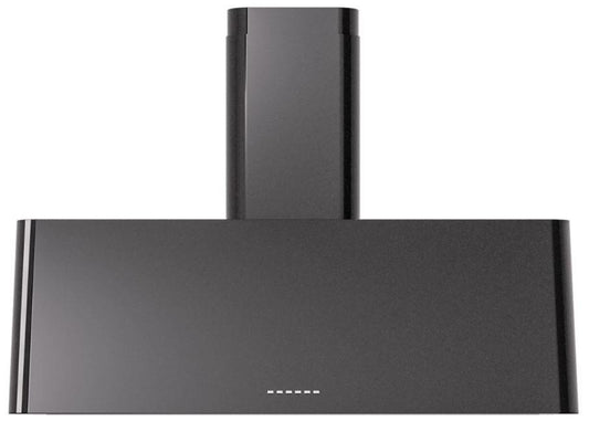 Ilve UAG40BK Nostalgie 40 Inch Glossy Black Wall Mount Range Hood