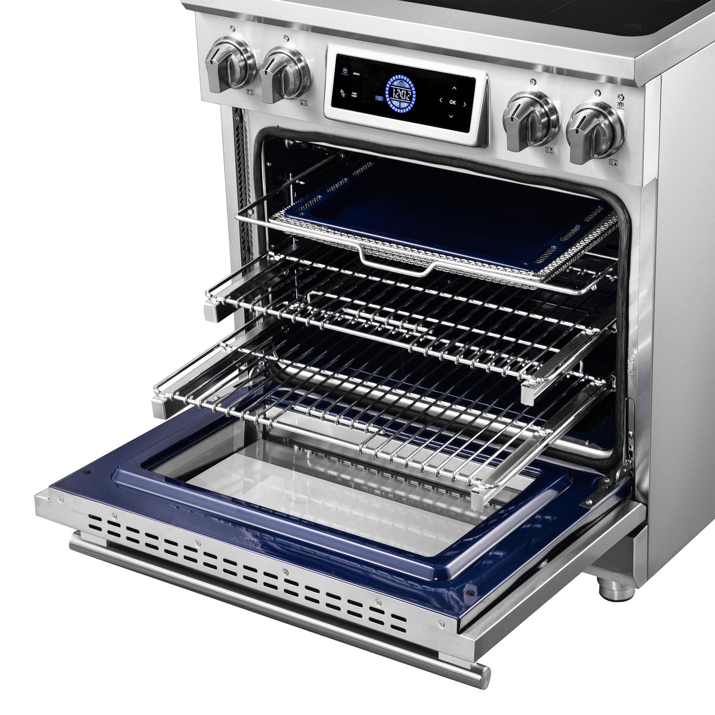 Forno FFSIN096830 Forno Maximus 30 Inch Induction Range With Air Fryer