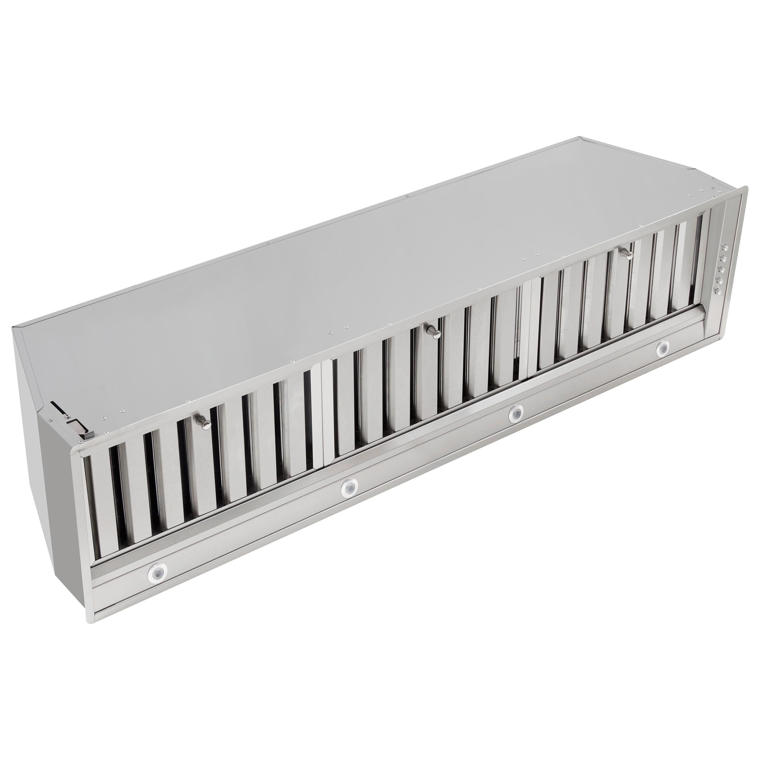Forno FRHRE534648 Forno Frassanito 48-Inch Recessed Range Hood, Stainless Steel Baffle Filters, Led Lighting