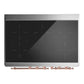 Ilve UMDIB40NR3BKP Ilve Umdib40Nr3Bkp Majestic Iii 40 Inch Induction Range With 6 Elements, 3.82 Cu. Ft. Total Oven Capacity (Triple Glass Door, Glossy Black, Copper)