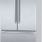 Bosch B36CT84SNS 800 Series, French Door Bottom Freezer, Multi Door, 36'', Brushed Steel (With Anti-Fingerprint)