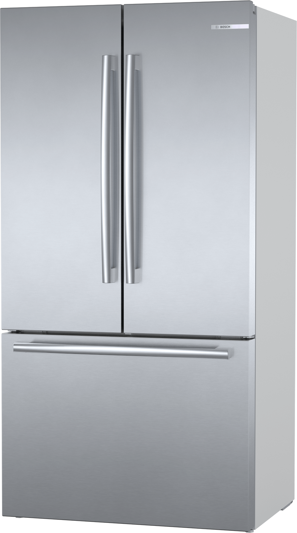 Bosch B36CT84SNS 800 Series, French Door Bottom Freezer, Multi Door, 36'', Brushed Steel (With Anti-Fingerprint)