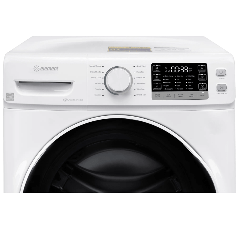 Element Appliance EFL4527BW Element 4.5 Cu. Ft. Front Load Washer - White (Efl4527Bw)