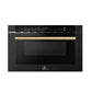 Forno FMWDR300024BLK Forno Capoliveri Espresso 24-Inch Microwave Drawer, Black, 1.2 Cu.Ft, 1500 Watts, Built-In, Touch Control Lcd Display, Auto-Touch Open/Close, 11 Power Levels, Sensor Cooking