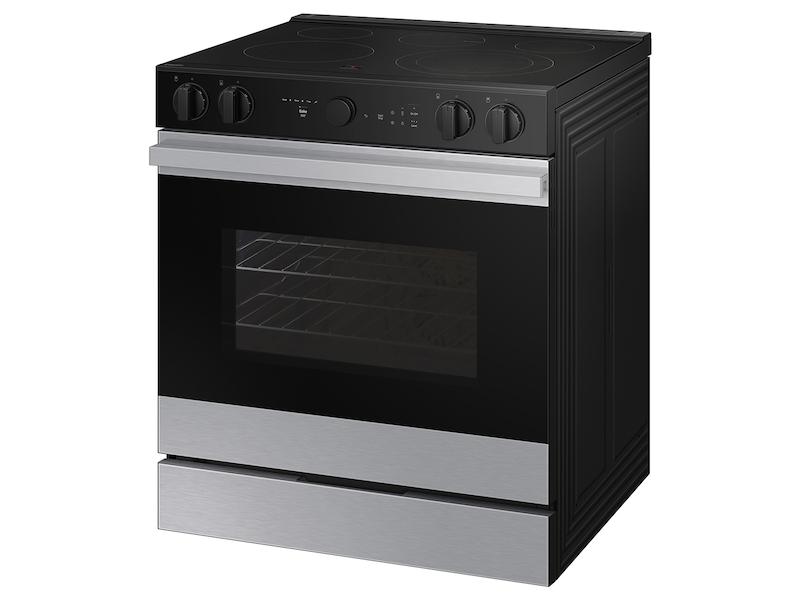 Samsung NSE6DG8500SR Bespoke 6.3 Cu. Ft. Smart Slide-In Electric Range With Air Sous Vide & Air Fry In Stainless Steel