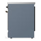 Ilve UMIB30QNR3BGB Ilve Umib30Qnr3Bgb Majestic Iii 30 Inch Induction Range With 4 Elements, 4 Cu. Ft. Oven Capacity (Solid Door, Blue Grey, Burnished)