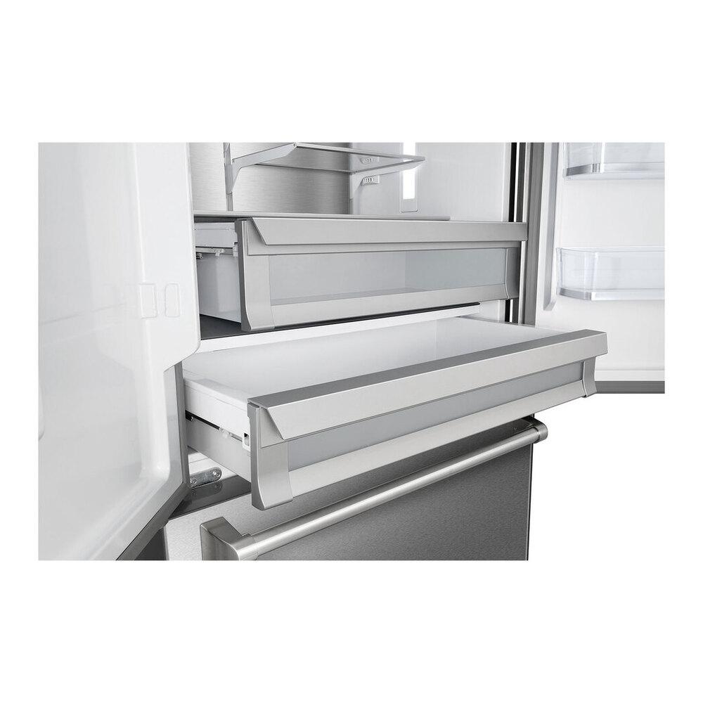 Verona VEBFD3620WIFS Verona Vebfd3620Wifs 36 Inch French Door Counter-Depth Refrigerator With 20.2 Cu. Ft. Total Capacity, Internal Water Dispenser, Automatic Ice Maker In Stainless Steel