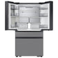 Samsung RF90F29AECR Bespoke 29 Cu. Ft. 4-Door French Door Refrigerator With Ai Family Hub™+ & Ai Vision Inside™ In Charcoal Glass And Stainless Steel