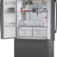 Bosch B36CT84SNB 800 Series, French Door Bottom Freezer, Multi Door, 36'', Black Inox-Antifingerprint