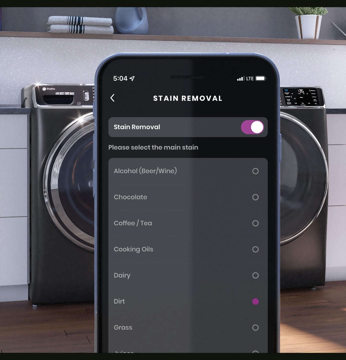 Ge Appliances PFW955SPWDS Ge Profile&#8482; 5.5 Cu. Ft. Capacity Smart Front Load Energy Star® Steam Washer With Ultrafresh Vent System+ And Smart Wash & Smart Rinse