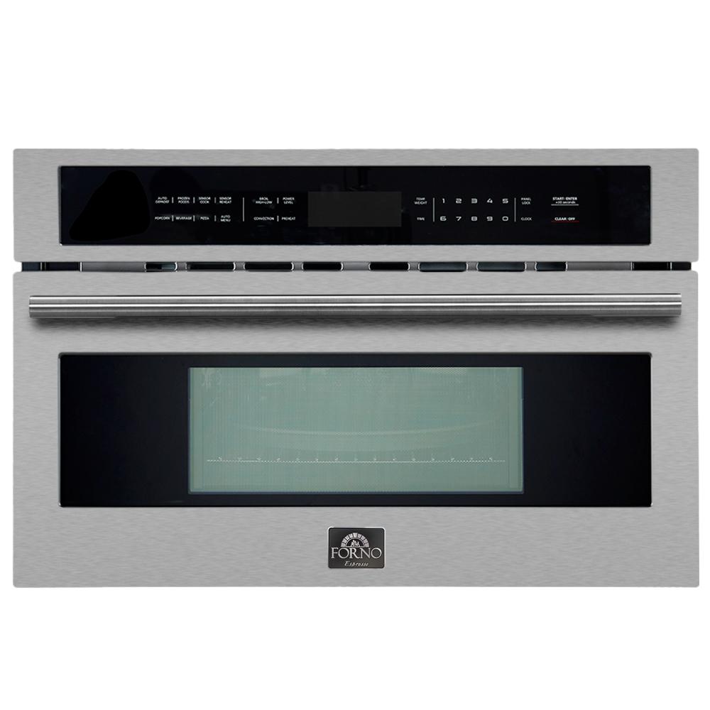 Forno FMWDR309330 Forno Oliena 30-Inch Compact Oven And 1000 Watt Microwave, 1.6 Cu.Ft, Convection Oven