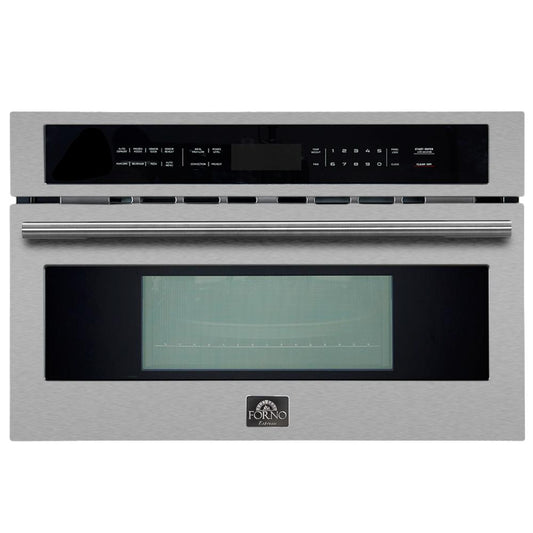 Forno FMWDR309330 Forno Oliena 30-Inch Compact Oven And 1000 Watt Microwave, 1.6 Cu.Ft, Convection Oven