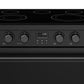 Thor Kitchen ARE36B 36 Inch Electric Range In Black - Contemporary Professional