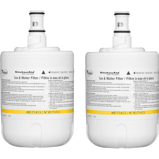 Jennair 8171413P Refrigerator Water Filter- Interior Turn (2 Pack)