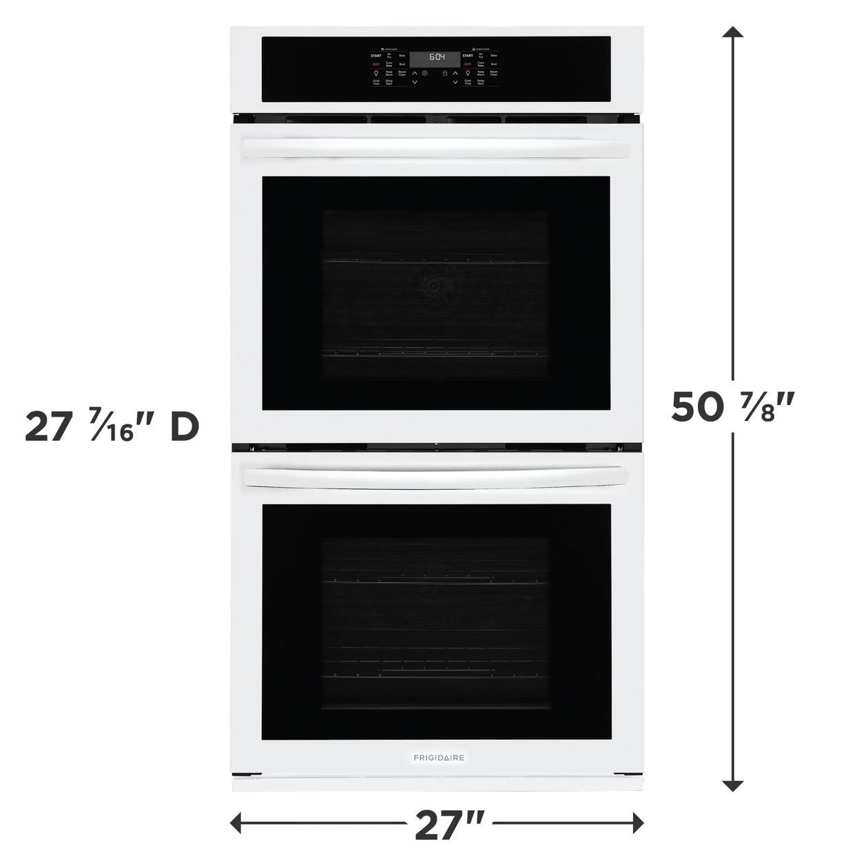 Frigidaire FCWD2730AW 27" Double Wall Oven