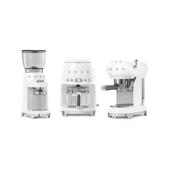 Smeg ECF01WHUS Espresso Coffee Machine White Ecf01Whus