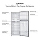 Verona VEFTF2412RSL Verona Veftf2412Rsl 24 Inch Top Freezer Refrigerator With 12 Cu. Ft. Total Capacity, Reversible Doors, Recessed Handle, Energy Star (Stainless Steel Look)