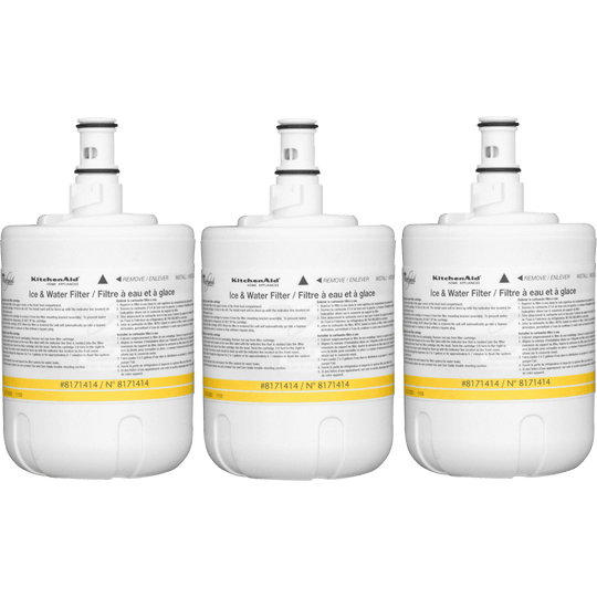 Jennair 8171414T Refrigerator Water Filter- Interior Turn Cyst (3 Pack) Accessories Jenn-Air