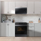 Samsung NSE6DG8100MT Bespoke 6.3 Cu. Ft. Smart Slide-In Electric Range With Precision Knobs In Matte Black Steel