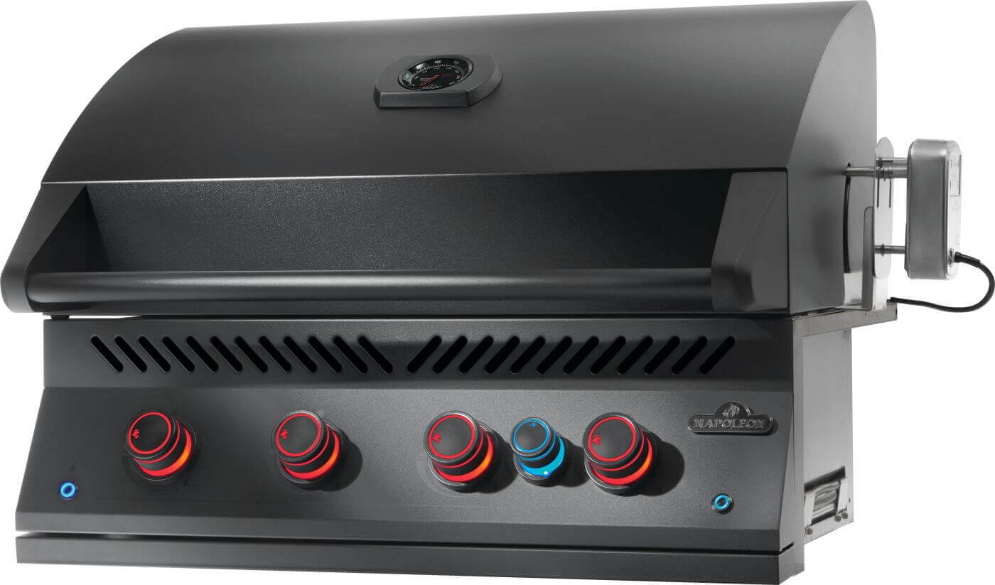 Napoleon Bbq BIG32RBPMK1 Built-In 700 Series 32 With Infrared Rear Burner , Propane, Matte/Matt Black