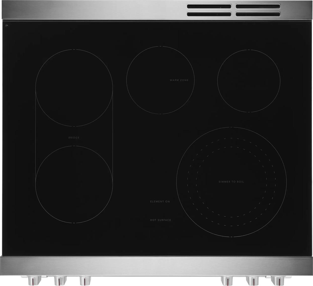 Frigidaire PCFE3085BF 30" Electric Range With Stone-Baked Pizza