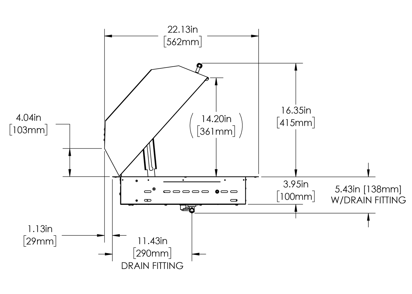 Kenyon B70425NH Texan Built-In Electric Grill W/Intelliken Control