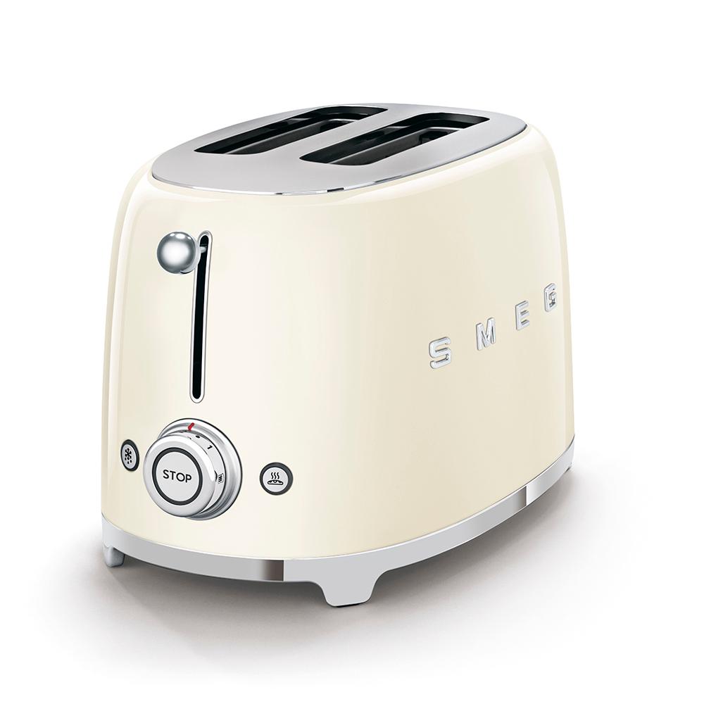 Smeg TSF01CRUS Toaster Cream Tsf01Crus