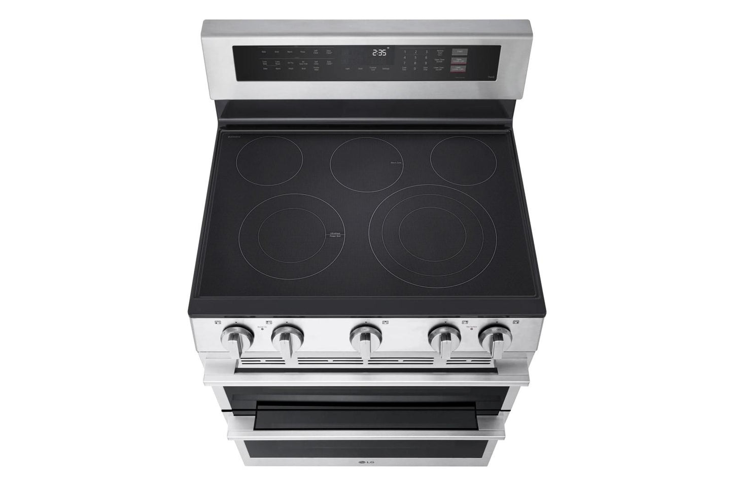 Lg LDEL7324YE 7.3 Cu. Ft. Smart Electric Double Oven Freestanding Range With Probake Convection®, Air Fry & Air Sous Vide