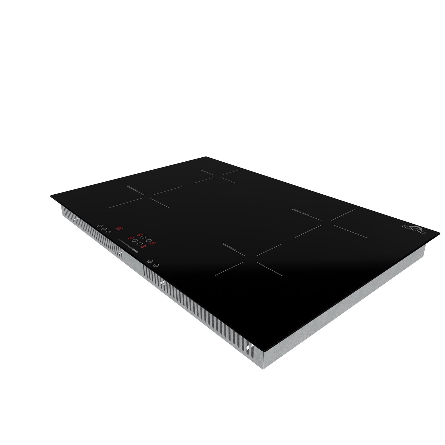 Forno FCTIN058330 Forno Parco 30-Inch Induction Cooktop, 4 Zones, 7,200W Total Power, Touch Control, 9 Power Levels, Booster Function