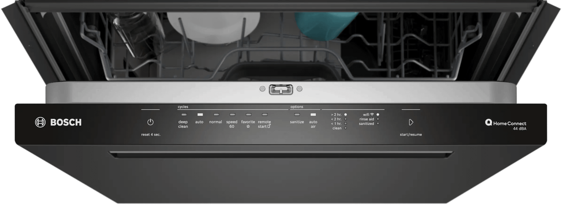 Bosch SHP65DM6N 500 Series, Built-Under Dishwasher, 24'', Black