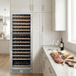 Avanti WCF148DE3S1 Avanti Refresh Dual-Zone Wine Cooler, 148 Bottle Capacity, Wood Accent Shelves, In Stainless Steel (Wcf148De3S-1)