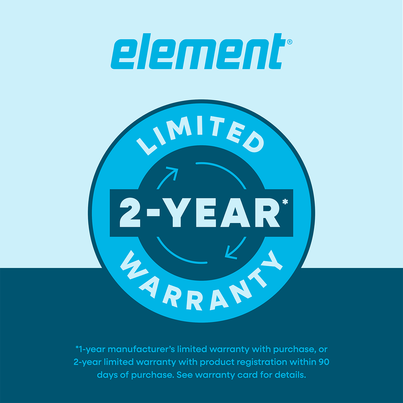 Element Appliance EWD24BES Cellara By Element 24 In., 46 Bottle Dual-Zone Wine Cooler - Stainless Steel