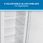 Avanti AV701VFB0W Avanti Garage Ready Vertical Freezer, 7 Cu. Ft, In White (Av701Vfb0W)