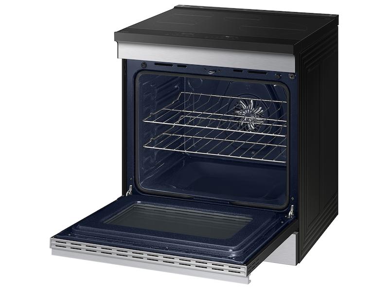 Samsung NSI6DG9300SR Bespoke 6.3 Cu. Ft. Smart Slide-In Induction Range With Anti-Scratch Glass Cooktop & Air Fry In Stainless Steel