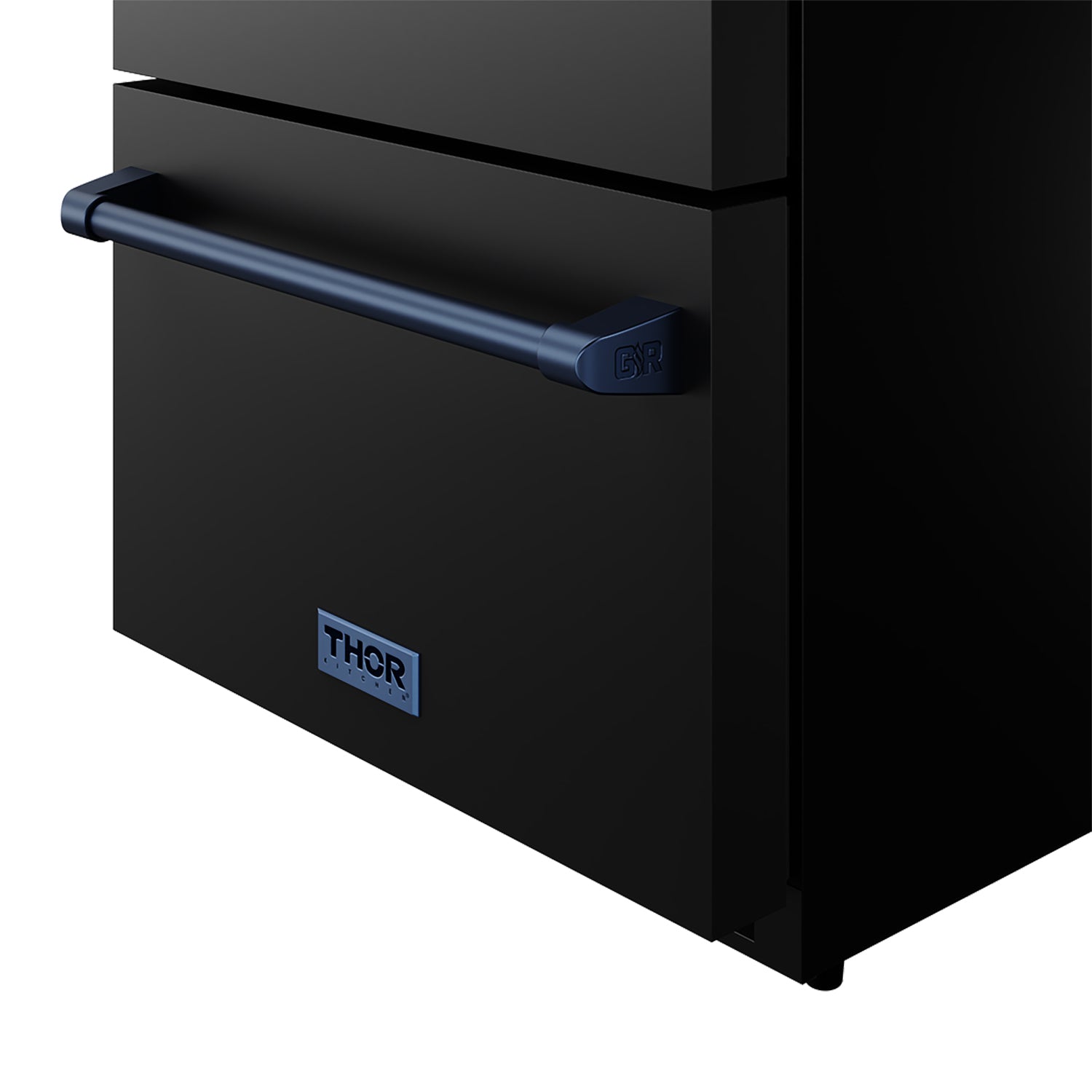 Thor Kitchen RZ24UBBLU 24 Inch Undercounter Built-In / Freestanding Drawer Freezer - Black/Blue Gordon Ramsay Series